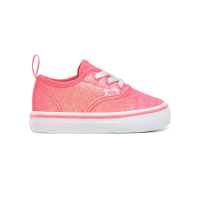Vans Neon Glitter Elastic Laces Authentic - Çocuk Spor Ayakkabı (Pembe)